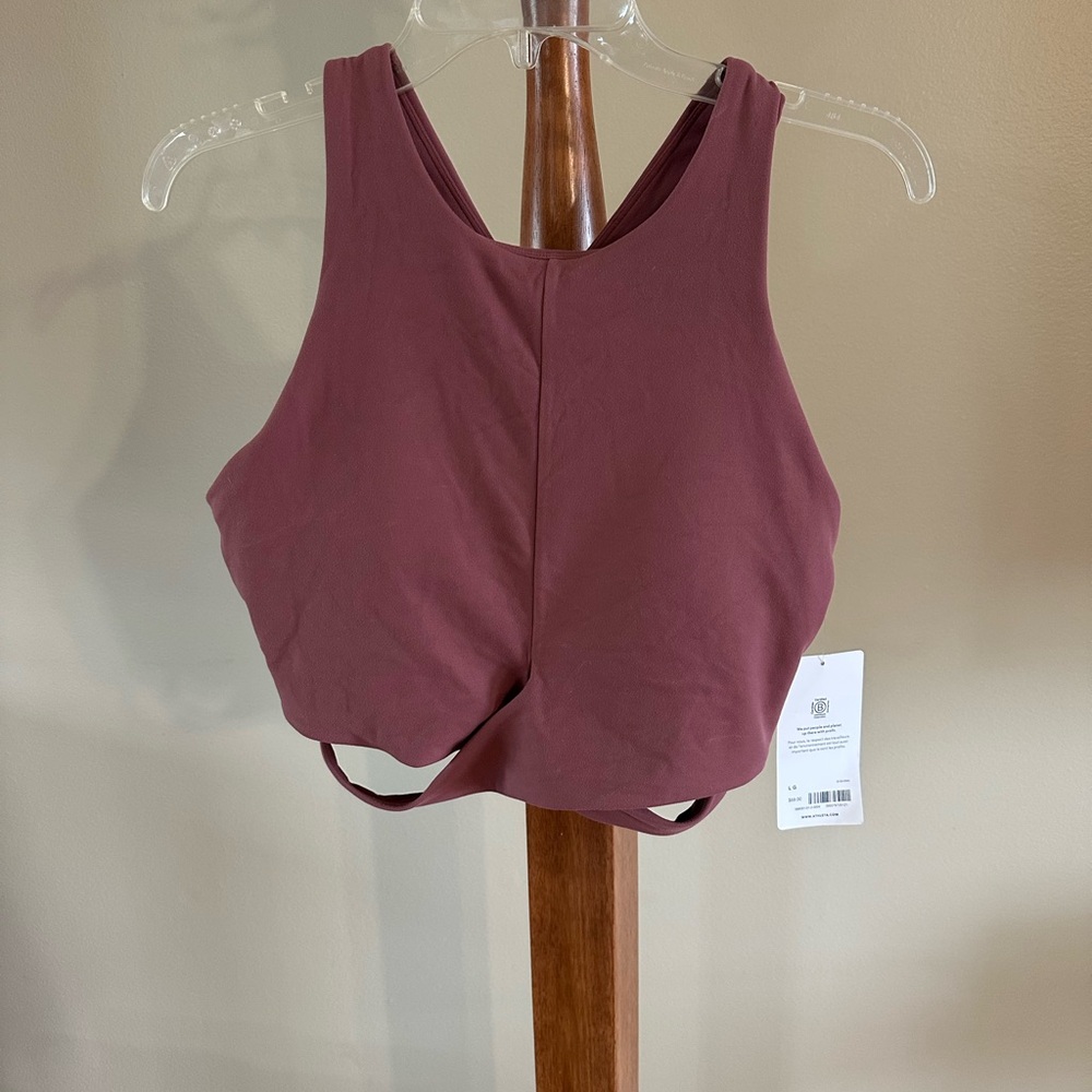 Athleta Maroon Sports Bra